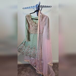 Pakistani party wear.